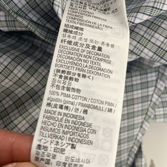 NEW Kirkland Signature Mens 16 32/33 Traditional Fit Non-Iron Button-Down Shirt - Picture 4 of 5